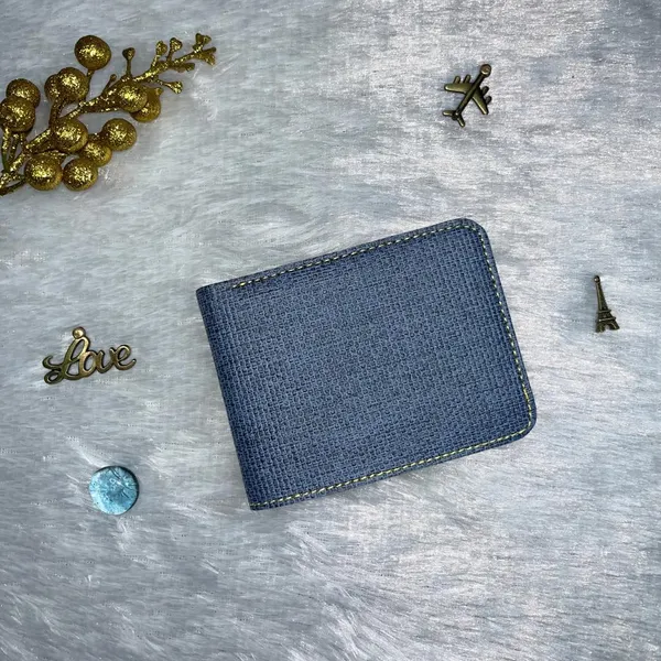 Valentine_Special_Men's_Wallet_with_Jeans_Texture_|_Durable_Material_|_Slim_&_Secure_|_Holds_Cards,_Cash_&_IDs_|_Ideal_for_Gifting_with_Complimentary_Chocolate