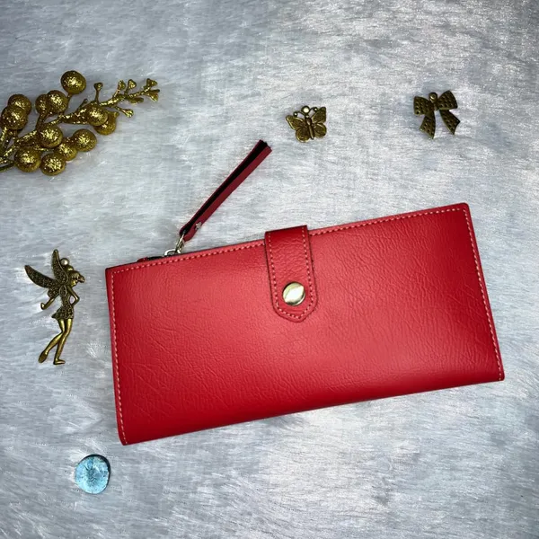 Valentine_Special_Women's_2-Fold_Clutch_Wallet_|_Nexon_Leather_|_Slim_&_Lightweight_|_Holds_Cards_&_Cash_|_Ideal_for_Gifting_with_Complimentary_Chocolate