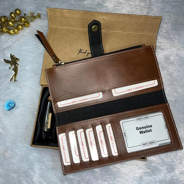 Valentine_Special_Women's_2-Fold_Clutch_Wallet_|_Nexon_Leather_|_Slim_&_Lightweight_|_Holds_Cards_&_Cash_|_Ideal_for_Gifting_with_Complimentary_Chocolate