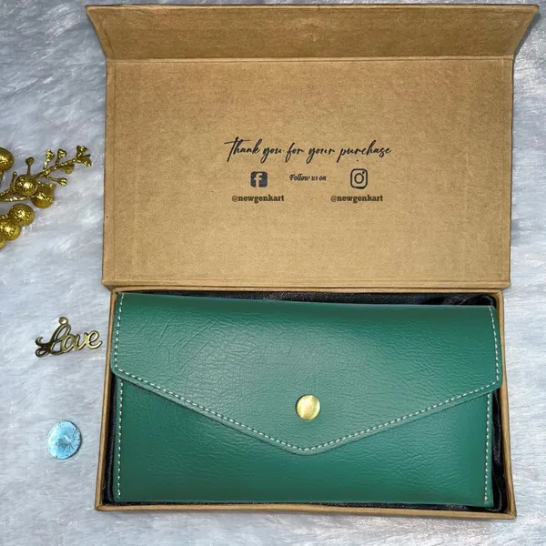 Valentine_Special_Minimal_Womens_Clutch_Wallet_|_Nexon_Leather_|_Slim_&_Lightweight_|_Holds_Cards_&_Cash_|_Ideal_for_Gifting_with_Complimentary_Chocolate