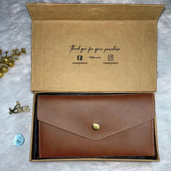 Minimal_Womens_Clutch_Wallet_|_Nexon_Leather_|_Slim_&_Lightweight_|_Holds_Cards_&_Cash_|_Ideal_for_Gifting_with_Complimentary_Chocolate