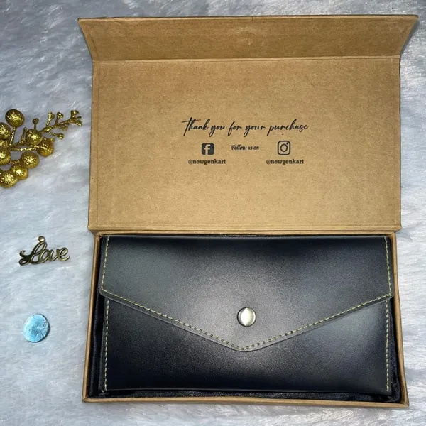 Valentine_Special_Minimal_Women's_Clutch_Wallet_|_Faux_Leather_|_Slim_&_Lightweight_|_Holds_Cards_&_Cash_|_Ideal_for_Gifting_with_Complimentary_Chocolate