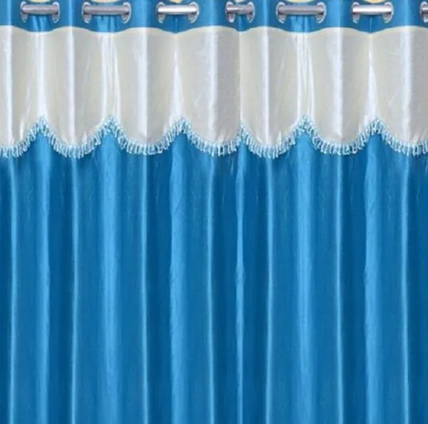 Aqua_Polyester_Eyelet_Solid_Plain_Frill_curtains_Pack_of_2