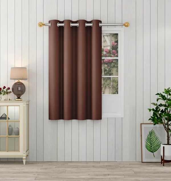 Brown_Polyester_Eyelet__Solid_Blackout_curtains_Pack_of_2
