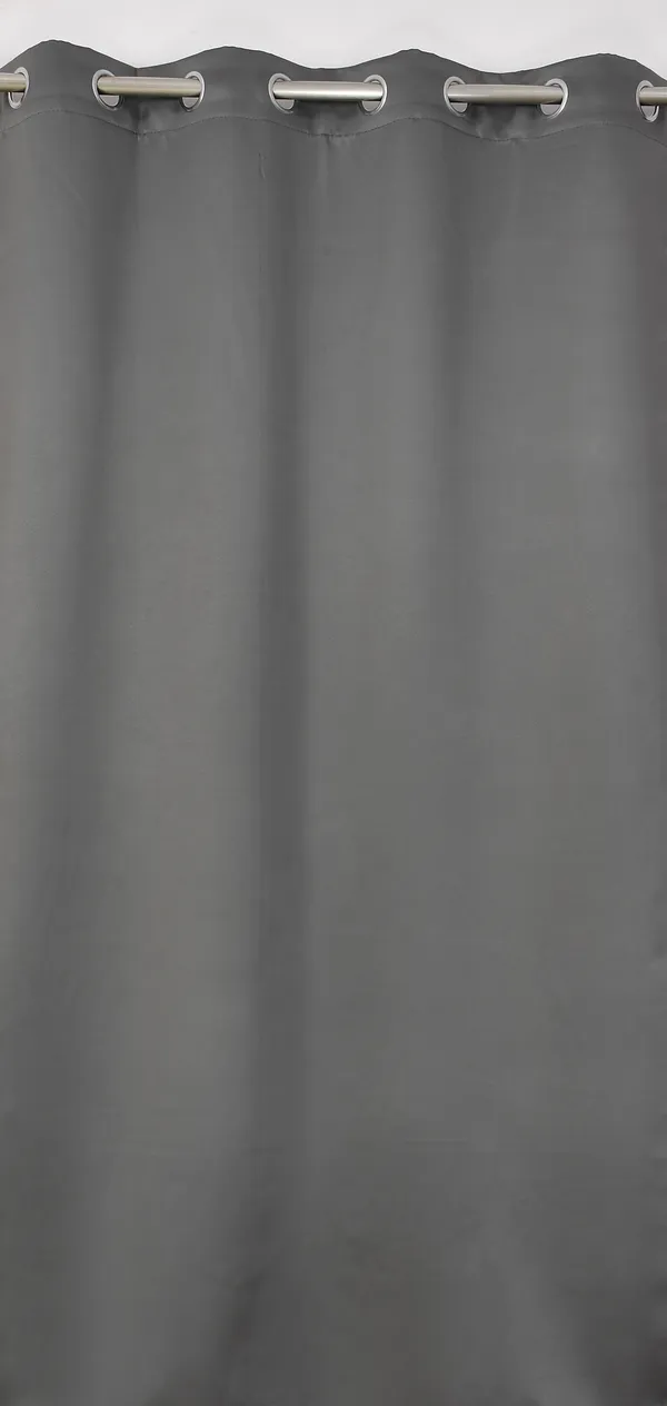 Grey_Polyester_Eyelet__Solid_Blackout_curtains_Pack_of_2