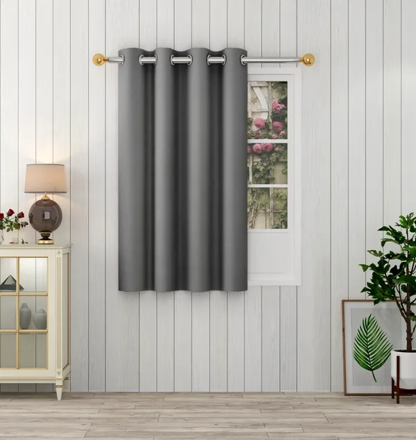 Grey_Polyester_Eyelet__Solid_Blackout_curtains_Pack_of_2