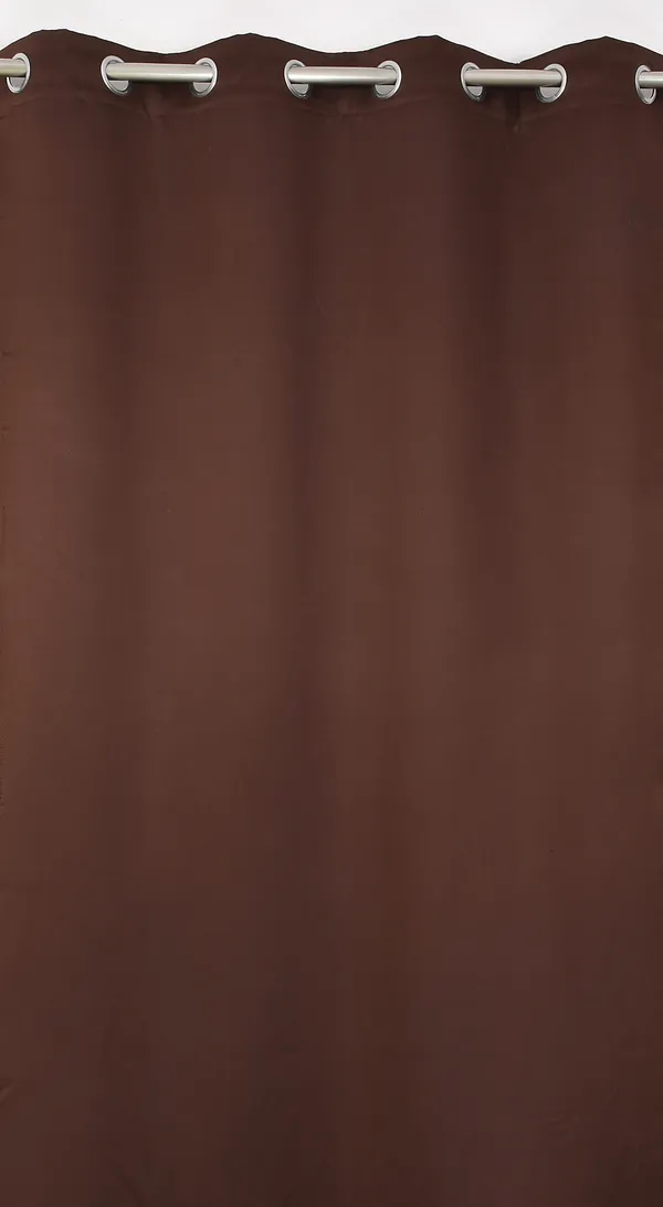 Brown_Polyester_Eyelet__Solid_Blackout_curtains_Pack_of_2