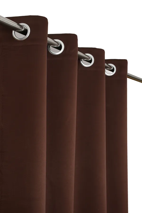 Brown_Polyester_Eyelet__Solid_Blackout_curtains_Pack_of_2
