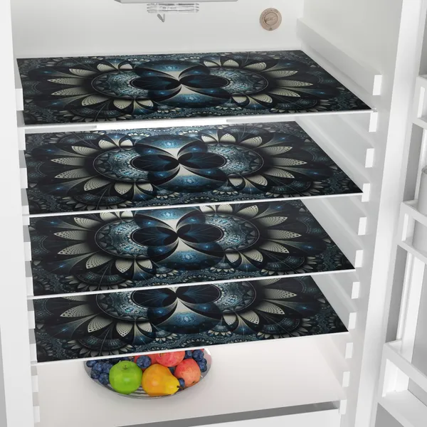 Black_Fridge_Cover_|_Fridge_Combo_Set_of_1_Fridge_Top_Cover,_1_Handle_Covers_and_4_Fridge_Mats_|_Refrigerator_Cover_|_Box_Design