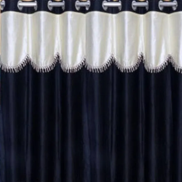 Black_Polyester_Eyelet_Solid_Plain_Frill_curtains_Pack_of_2