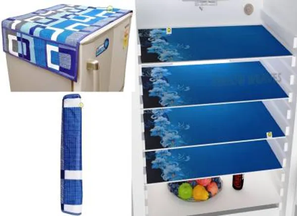 Blue_Fridge_Cover_|_Fridge_Combo_Set_of_1_Fridge_Top_Cover,_1_Handle_Covers_and_4_Fridge_Mats_|_Refrigerator_Cover_|_Box_Design
