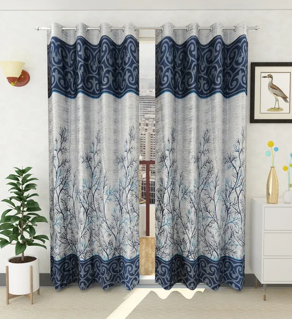 Blue_Printed_Polyester_Semi_Transparent_Door_Curtain_(Pack_Of_2)