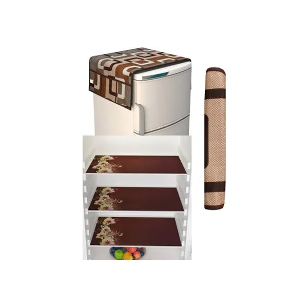 Brown_Fridge_Cover_|_Fridge_Combo_Set_of_1_Fridge_Top_Cover,_1_Handle_Covers_and_3_Fridge_Mats_|_Refrigerator_Cover_|_Box_Design