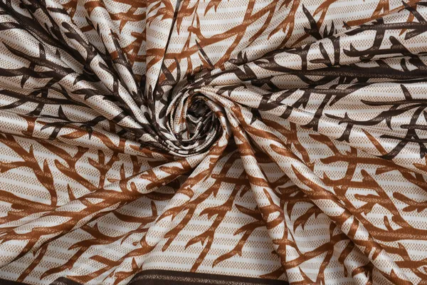 Brown_Polyester_Eyelet_Designer_Print_Frill_curtains_Pack_of_2