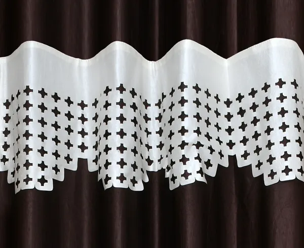 Brown_Polyester_Eyelet_Solid_Plain_Frill_curtains_Pack_of_2