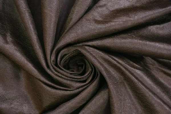 Brown_Polyester_Eyelet_Solid_Plain_Frill_curtains_Pack_of_2
