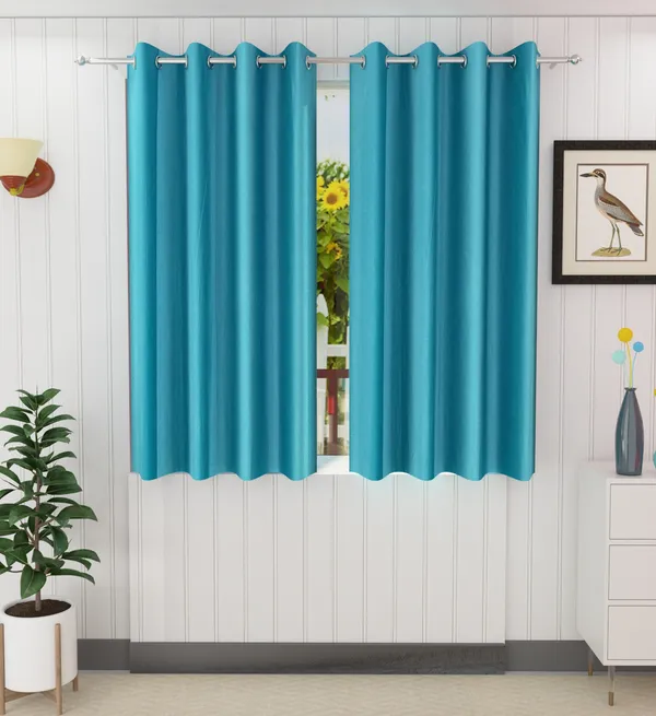 Aqua__Polyester_Eyelet_Solid_Plain_curtains_Pack_of_2