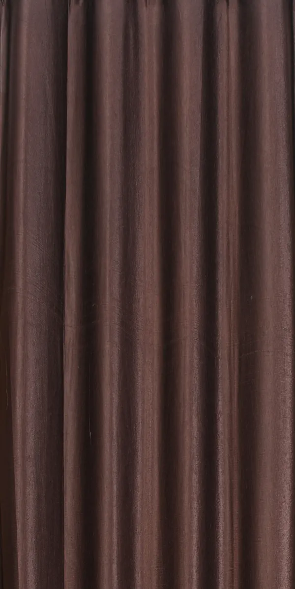 Brown__Polyester_Eyelet_Solid_Plain_curtains_Pack_of_2