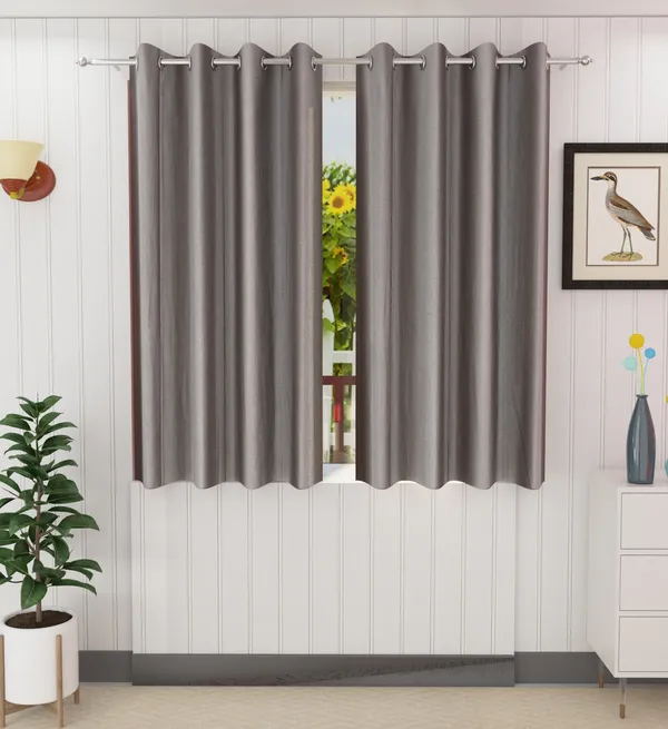 Grey__Polyester_Eyelet_Solid_Plain_curtains_Pack_of_2