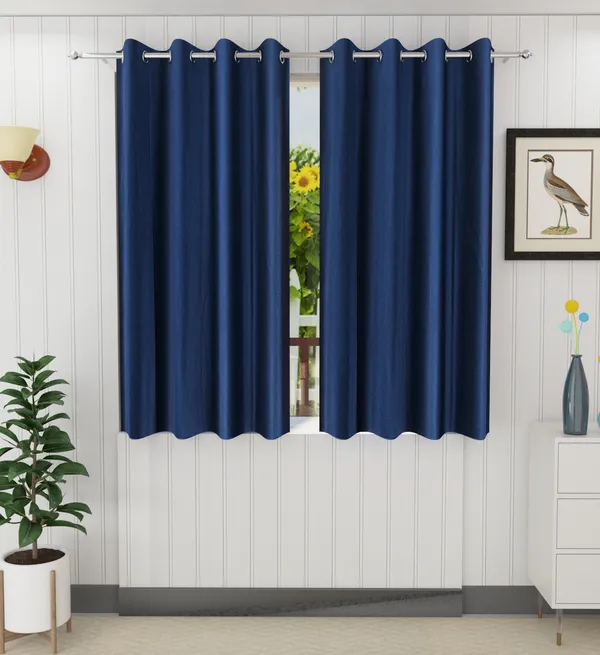 Navy_Blue_Polyester_Eyelet_Solid_Plain_curtains_Pack_of_2