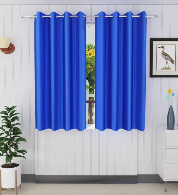Royal_Blue_Polyester_Eyelet_Solid_Plain_curtains_Pack_of_2