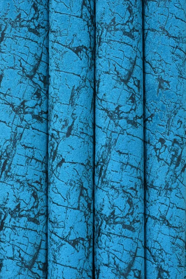 Aqua_Print_Velvet_Blackout_Curtains_Pack_Of_2