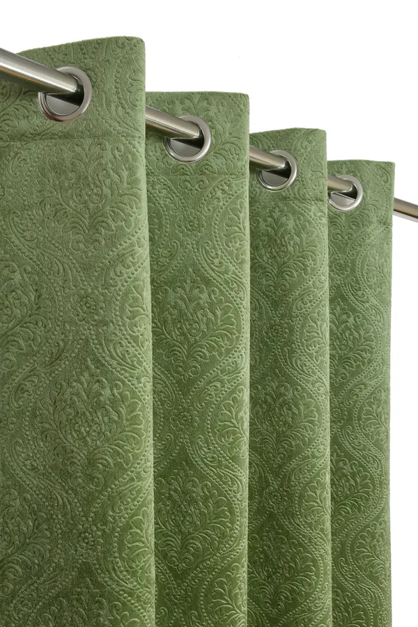 Green_Punch_Velvet_Blackout_Curtains_Pack_Of_2