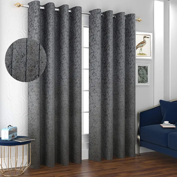 Grey_Print_Velvet_Blackout_Curtains_Pack_Of_2