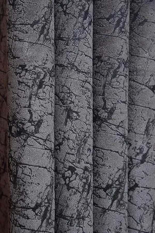Grey_Print_Velvet_Blackout_Curtains_Pack_Of_2