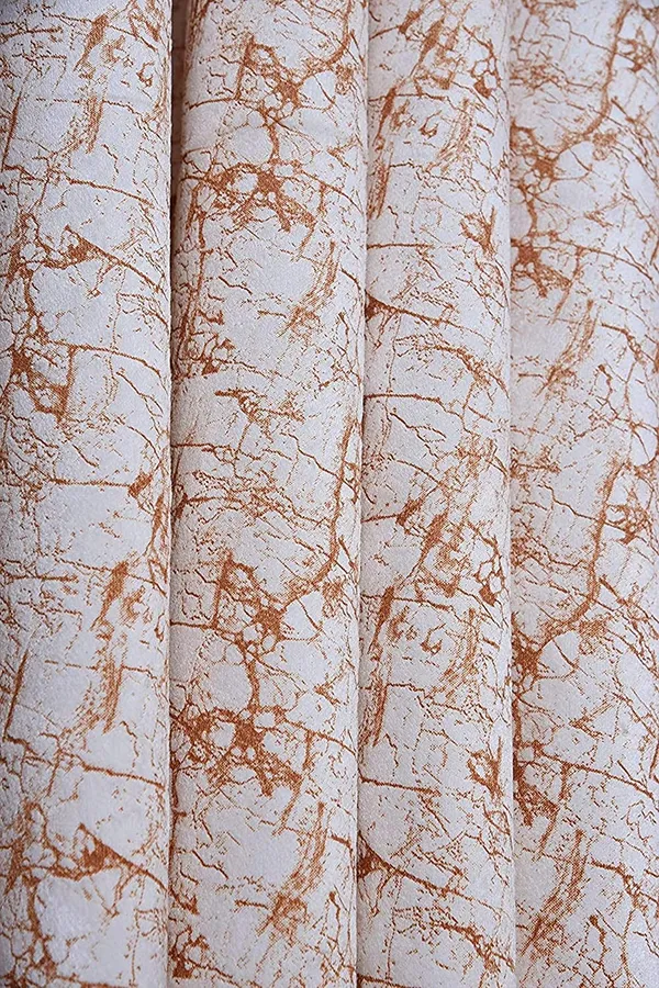 Rust_Print_Velvet_Blackout_Curtains_Pack_Of_2