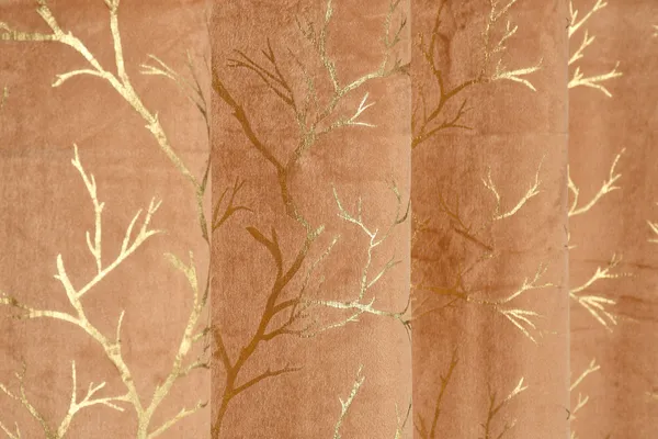 Gold_velvet_Premium_Shining_Foil_Chinaar_Print_Blackout_Curtains_for_Window