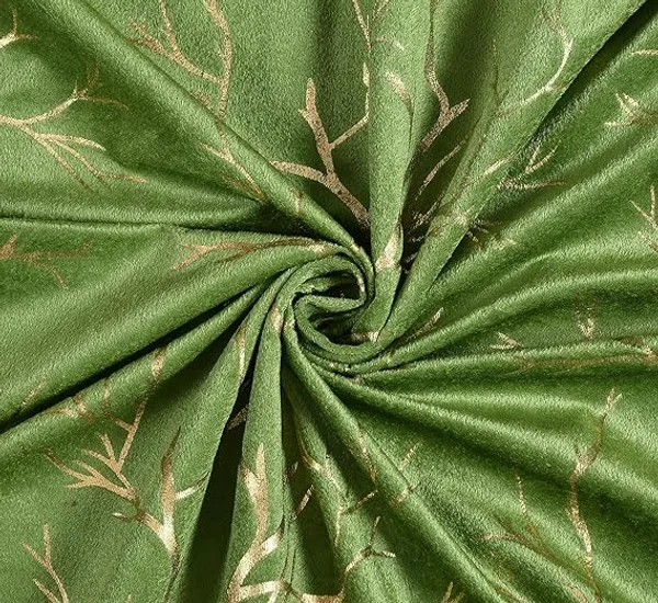 Green_velvet_Premium_Shining_Foil_Chinaar_Print_Blackout_Curtains_for_Door