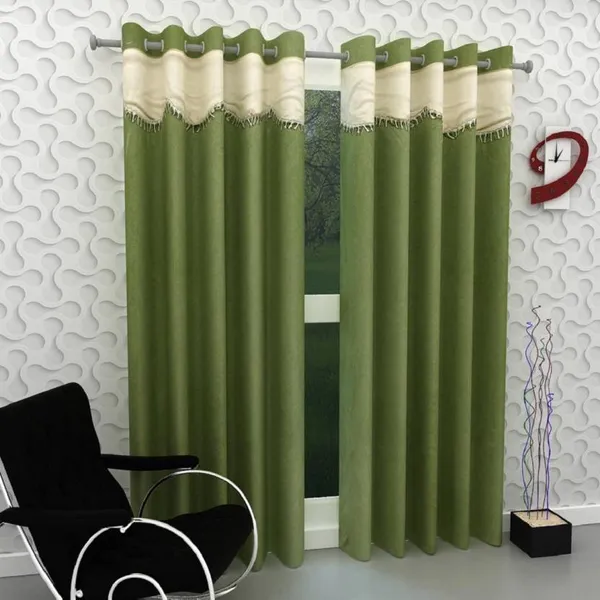 Green_Polyester_Eyelet_Solid_Plain_Frill_curtains_Pack_of_2