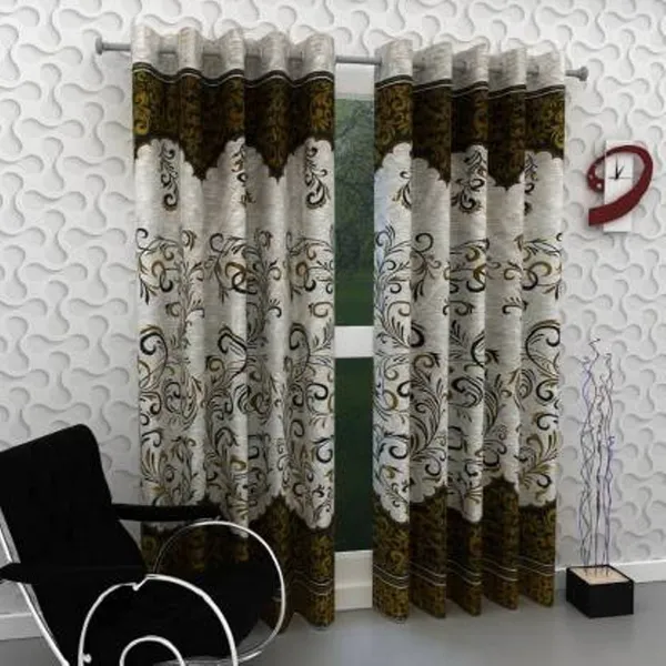 Green_Printed_Polyester_Semi_Transparent_Door_Curtain_(Pack_Of_2)