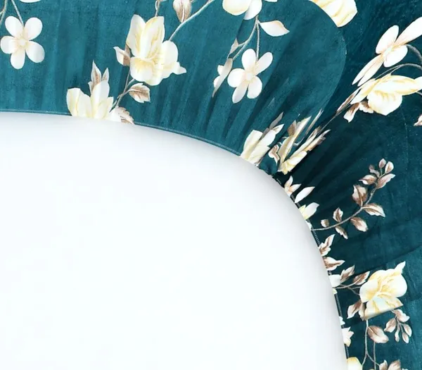 Green_Warm_Double_Bed_Woollen_&_Velvet_Fitted_Bedsheet