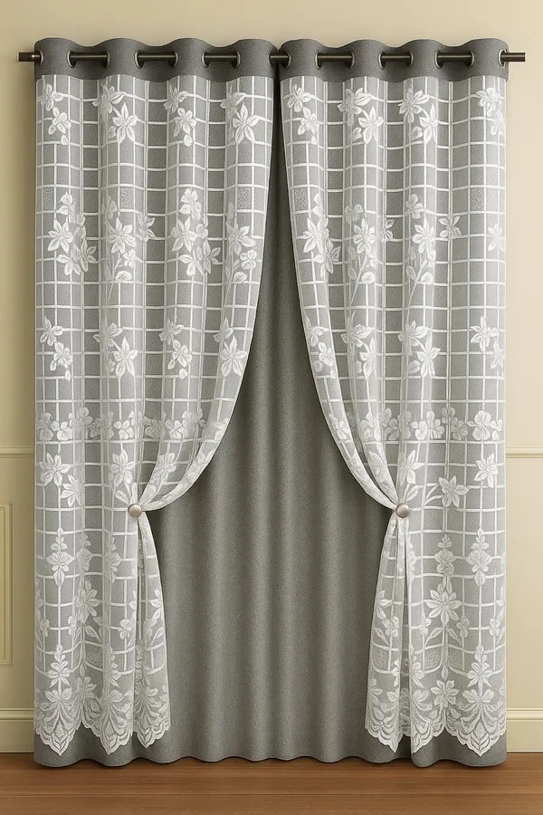 Grey_luxury_Double_layer_Curtains_(Self_Design,_Pack_of_2)