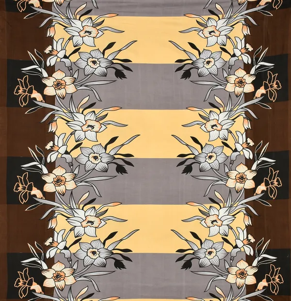 Brown_210_Tc_Glace_Cotton_Self_Design_Fitted_(Elastic)_Bedsheet_(Pack_Of_1)