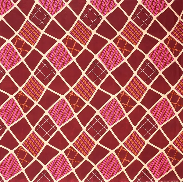 Maroon_&_Pink_210_Tc_Glace_Cotton_Self_Design_Fitted_(Elastic)_Bedsheet_(Pack_Of_1)