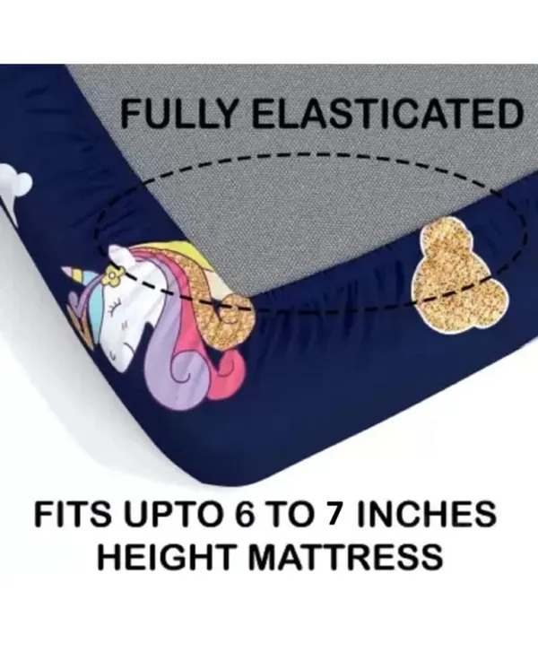 Navy_Blue_210_Tc_Glace_Cotton_Self_Design_Fitted_(Elastic)_Bedsheet_(Pack_Of_1)