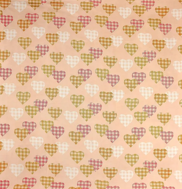 Peach_210_Tc_Glace_Cotton_Self_Design_Fitted_(Elastic)_Bedsheet_(Pack_Of_1)