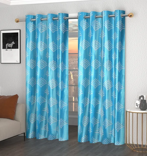 Blue_Floral_Polyester_Semi_Transparent_Door_&_Window_Curtain_(Pack_Of_2)