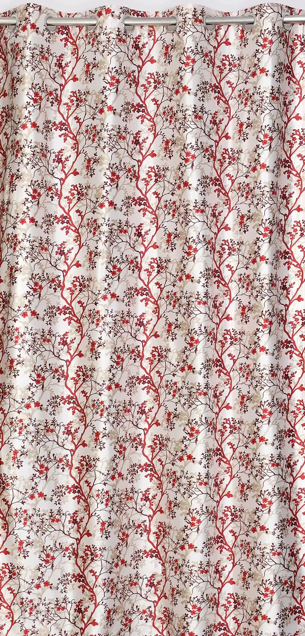 Maroon_Floral_Polyester_Semi_Transparent_Door_&_Window_Curtain_(Pack_Of_2)