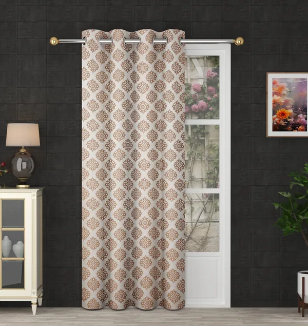 Brown_Eyelet__jacquard_curtains_Pack_of_2