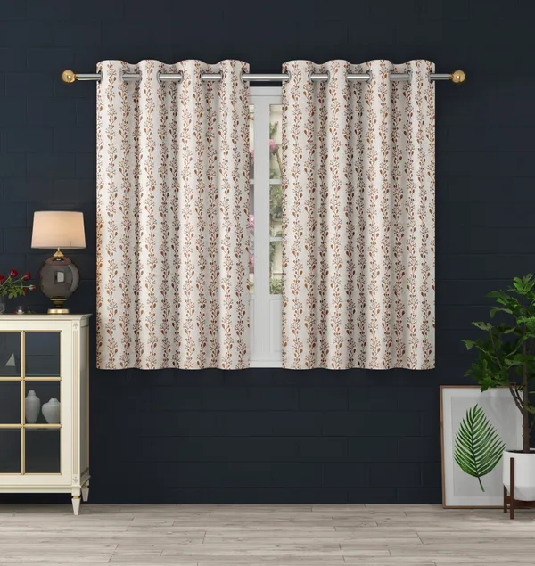 Brown_Eyelet__jacquard_curtains_Pack_of_2