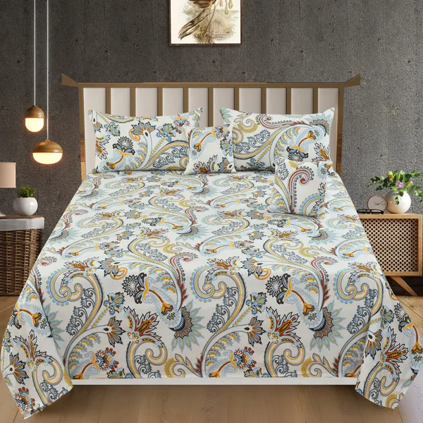King_Flat_230_TC_Floral_Bedsheet__(Pack_of_1,_Multicolour_(1_Bedsheet_+_2_Pillow_Covers_+_2_Cushion_Cover_with_filler)