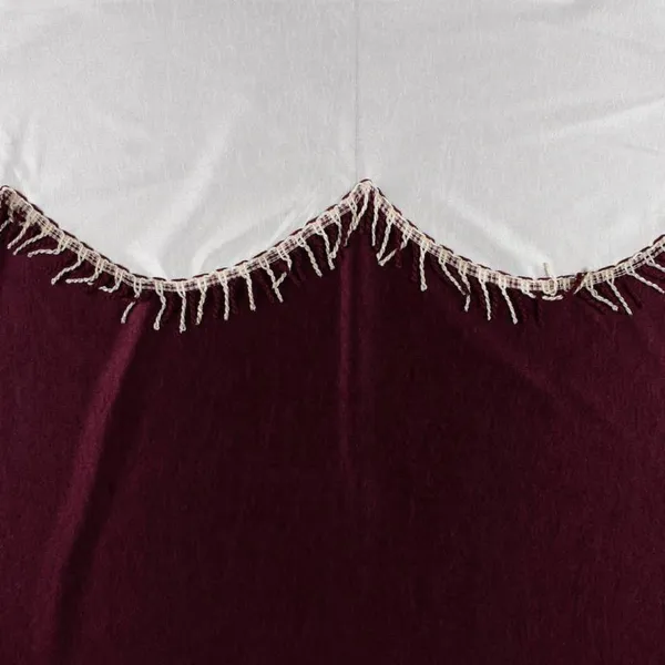 Maroon_Polyester_Eyelet_Solid_Plain_Frill_curtains_Pack_of_2