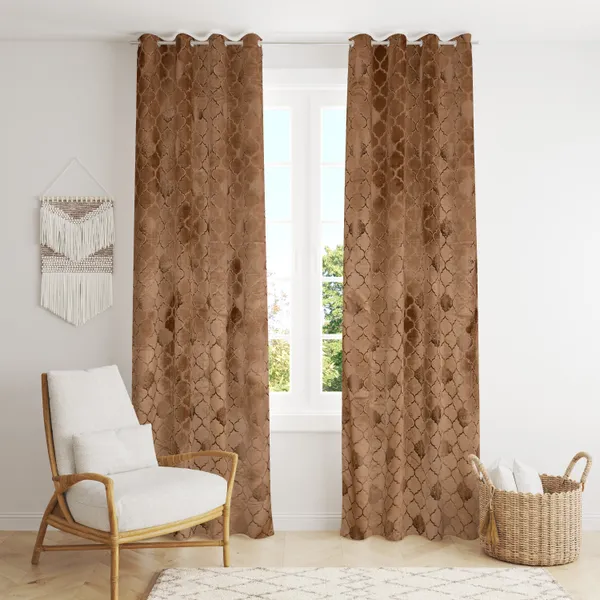 Gold_Punch_Velvet_Blackout_Curtains_Pack_Of_2