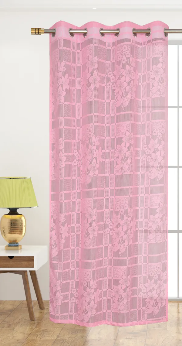 Pink_Net_Semi_Transparent_Floral_Curtains_(Floral_Design,_Pack_of_2