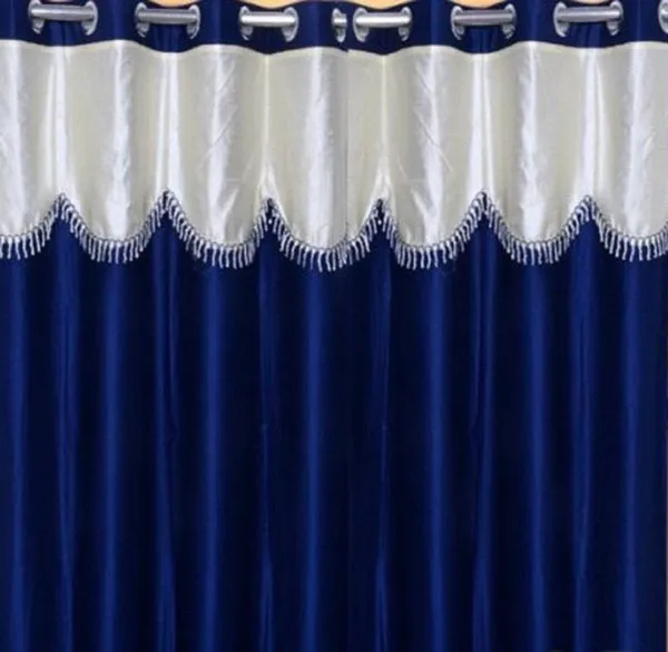 Navy_Blue_Polyester_Eyelet_Solid_Plain_Frill_curtains_Pack_of_2