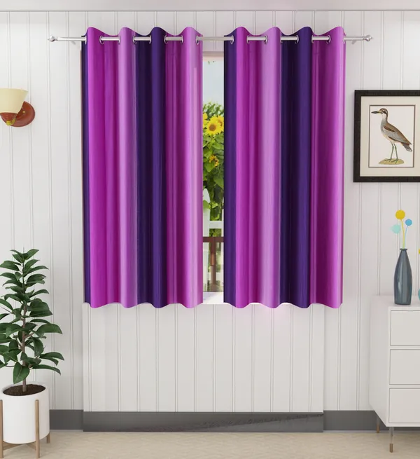 Purple_Polyester_Solid_Long_Crush_Curtains_Pack_Of_2